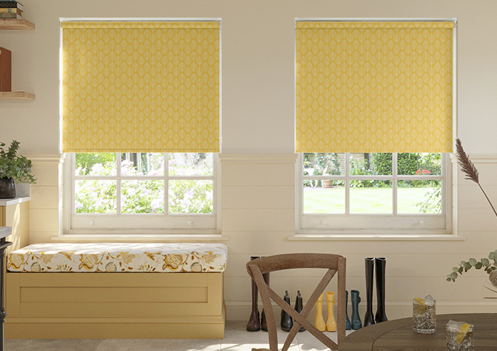 Beech Leaf (Blackout), Sunshine - Roller Blind - Image 3